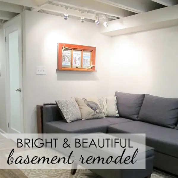 Basement Made Beautiful: Part 4 – Final Touches & Reveal