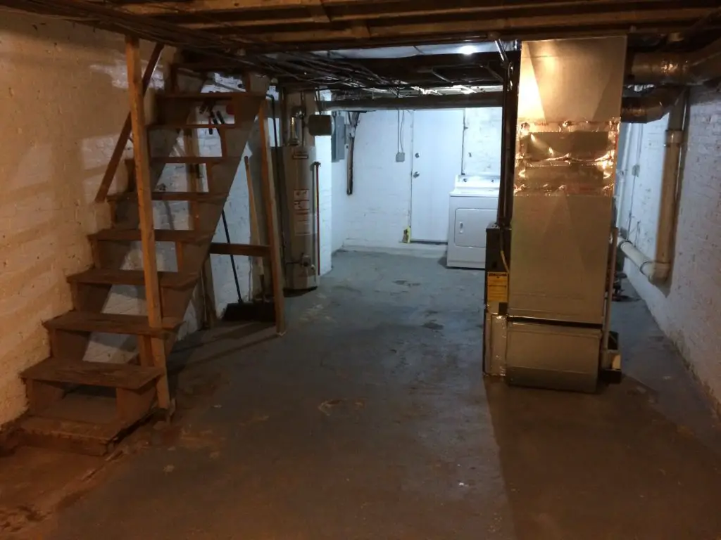 Basement Remodel | Before: Dark & Dingy