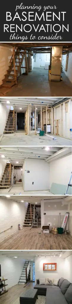 Turning a dark and shallow basement into a bright and cozy space