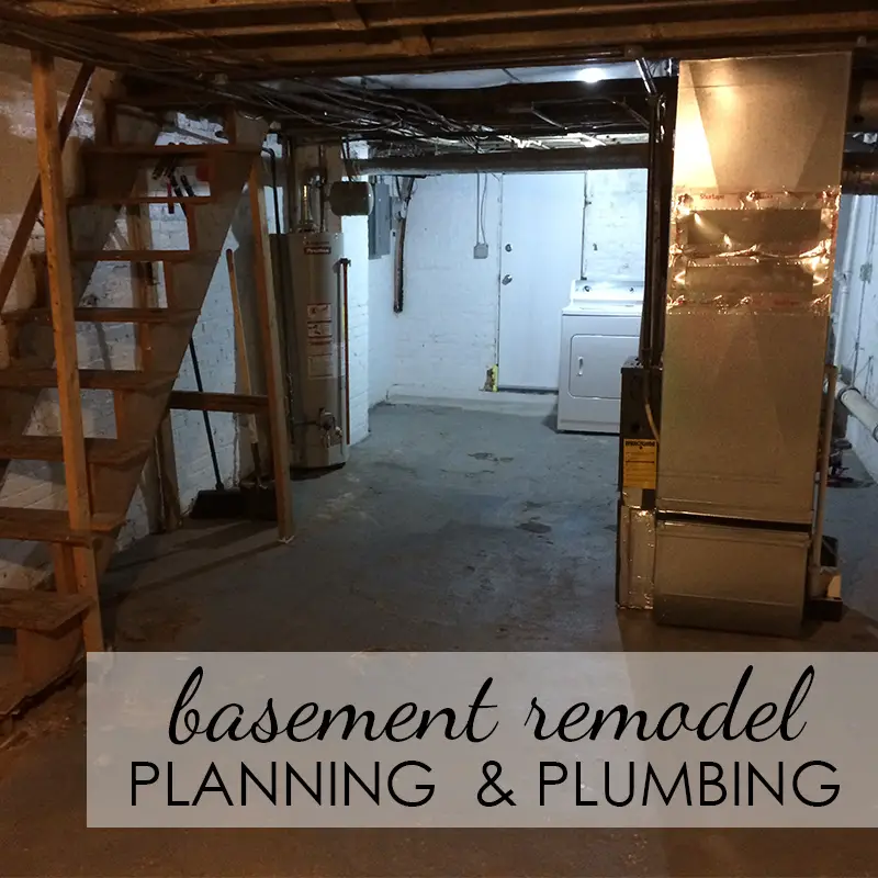 Planning a Basement Renovation BelowGrade Plumbing & Framing