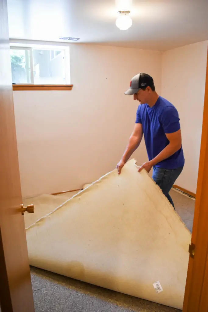 How to transplant carpet in your home - or - install new carpet. Rent a carpet kicker from a home improvement store, watch a couple YouTube videos, and get to work!