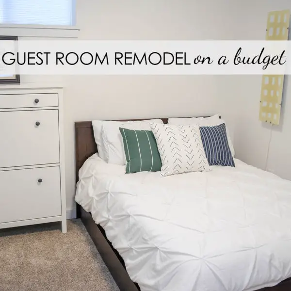 Simple Guest Room on a Budget