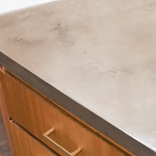 Budget Bathroom Faux Concrete Countertop Effie Row