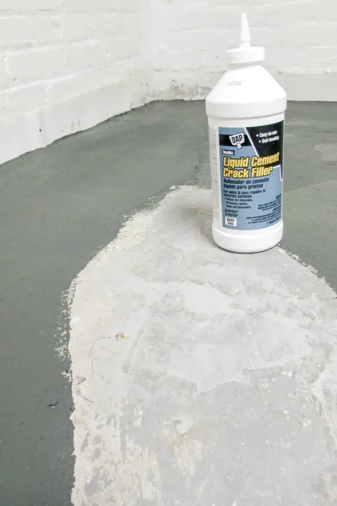 Prepping old concrete basement floors for paint. 