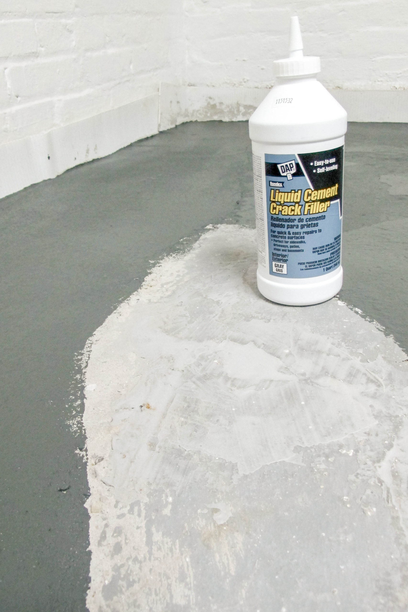 Nothing But Paint! Laundry Room Makeover Painted Concrete Floors