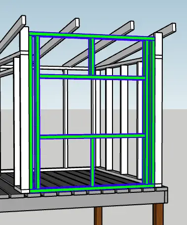 DIY modern playhouse from EffieRow.com - includes cut list! This could be customized in so many great ways. 