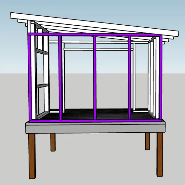 Playhouse Made Modern: Pt. 3 – Framing the Walls