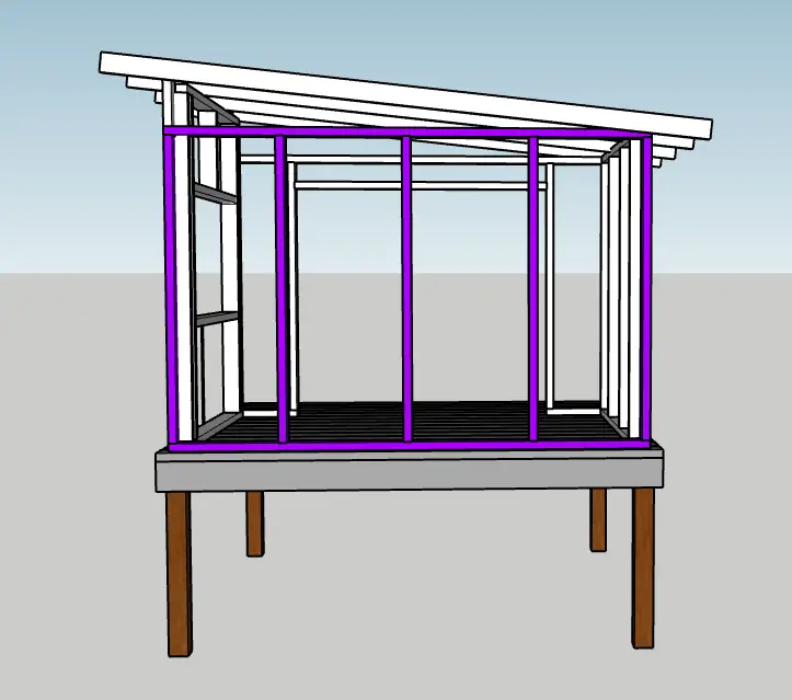 DIY modern playhouse from EffieRow.com - includes cut list! This could be customized in so many great ways. 