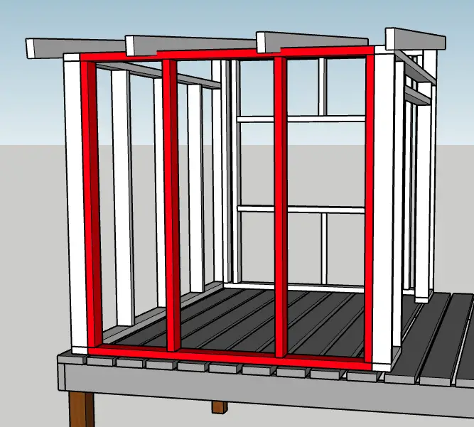 DIY modern playhouse from EffieRow.com - includes cut list! This could be customized in so many great ways. 